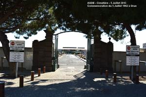 AOBR 2013 07 05 JUILLET AGDE COMMEMORATION DES EVENEMENTS DU 5 07 1962 A ORAN